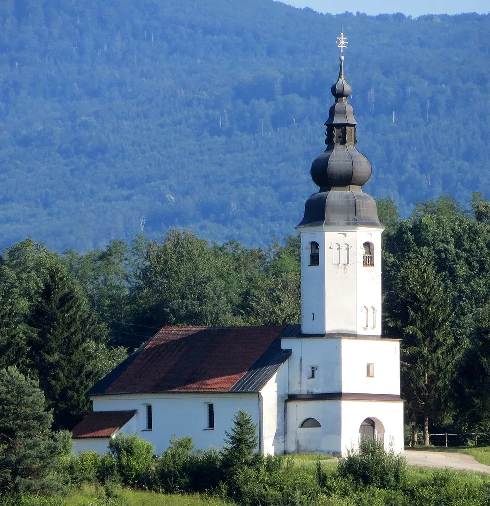 Saint Roch's Church in Stranska Vas pri Žužemberku, a hamlet of Žužemberk, Municipality of Žužemberk, Slovenia