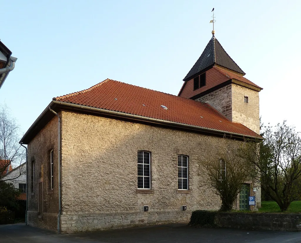St. Martin's church in Groß Ellershausen, Göttingen, Lower Saxony