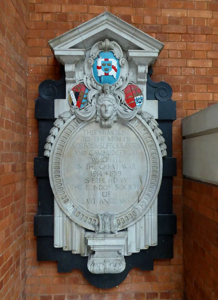 London Society of East Anglians War Memorial