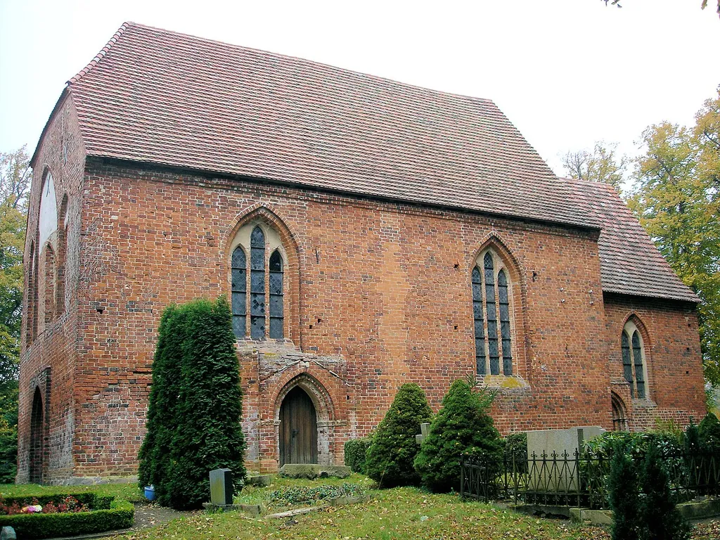 Church in Passee, Mecklenburg, Germany