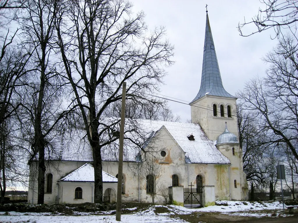 Kabile Evangelical Lutheran Church in Jaunāmuiža, Latvia