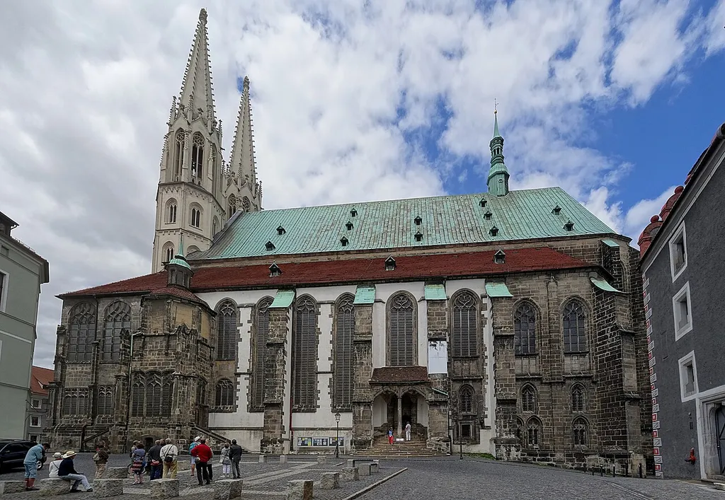 Stadtkirche St. Peter und Paul (Görlitz), Ansicht von Süden