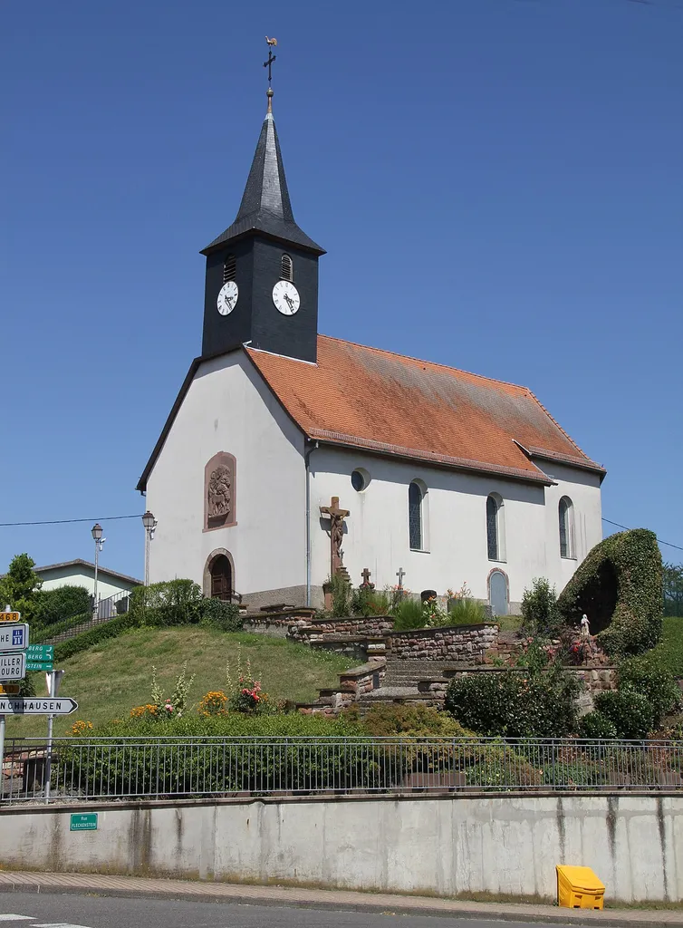 Church of Saint Giles in Wintzenbach.