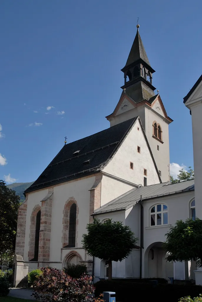 Spitalkirche in Schwaz This media shows the protected monument with ObjektID 46879 in Austria. (Commons, de, Wikidata)