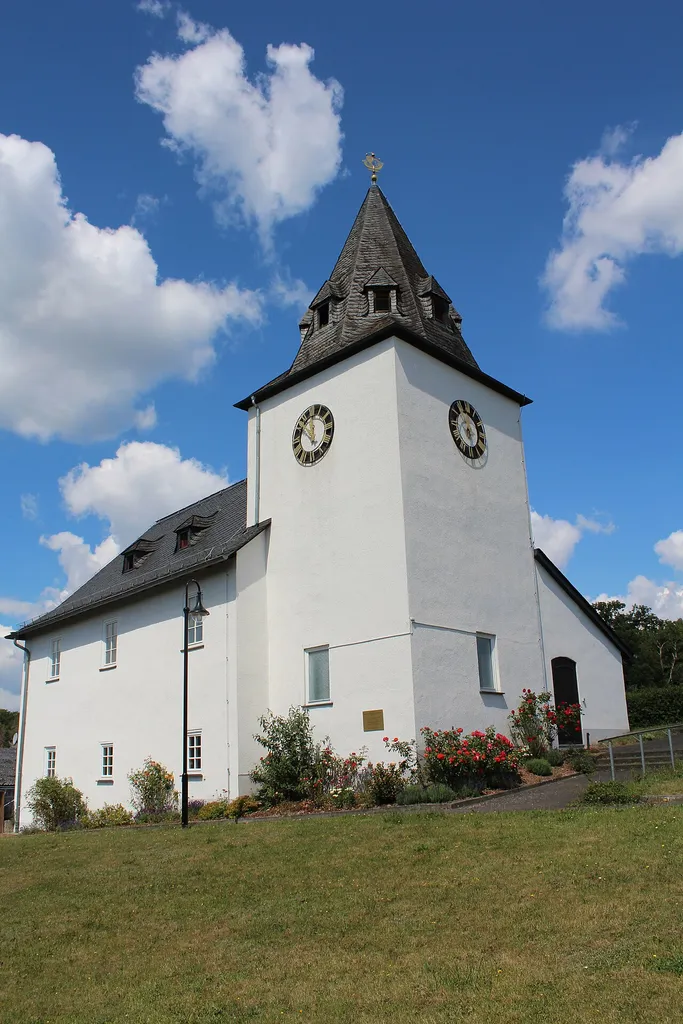 Evangelische Kirche Neukirchen, Braunfels, Lahn-Dill-Kreis, Hessen, Deutschland
