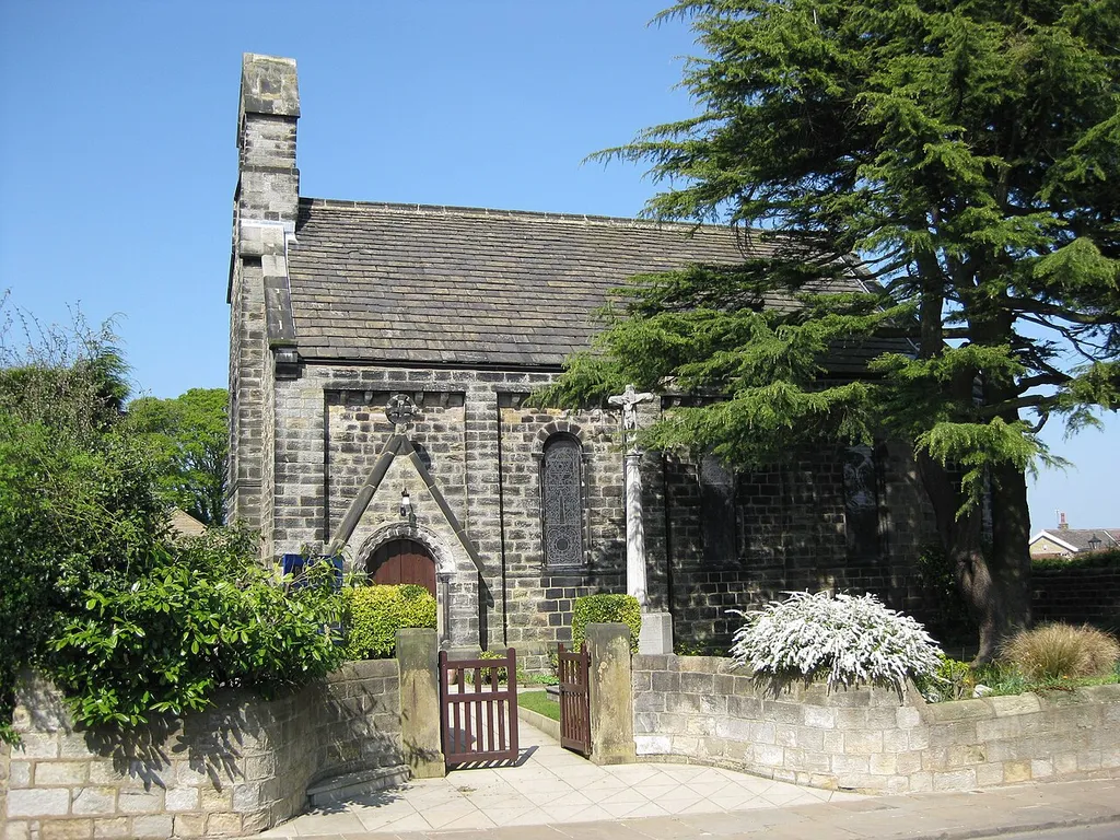 St Paul's Church, Main Street, Shadwell, Leeds LS17. OS Grid Ref. SE347387 C of E. Built 1842