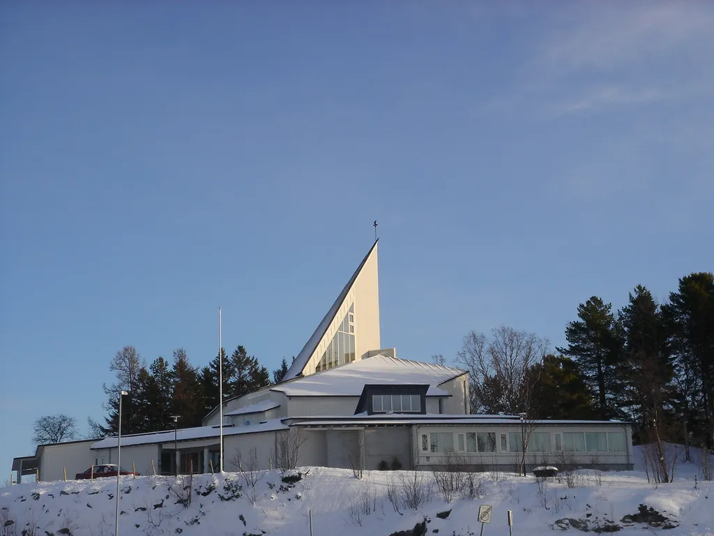 Kanebogen Church in Harstad, Norway