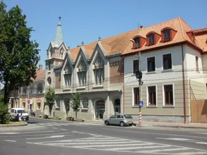 Bolyai street Unitarian church in Târgu Mureș