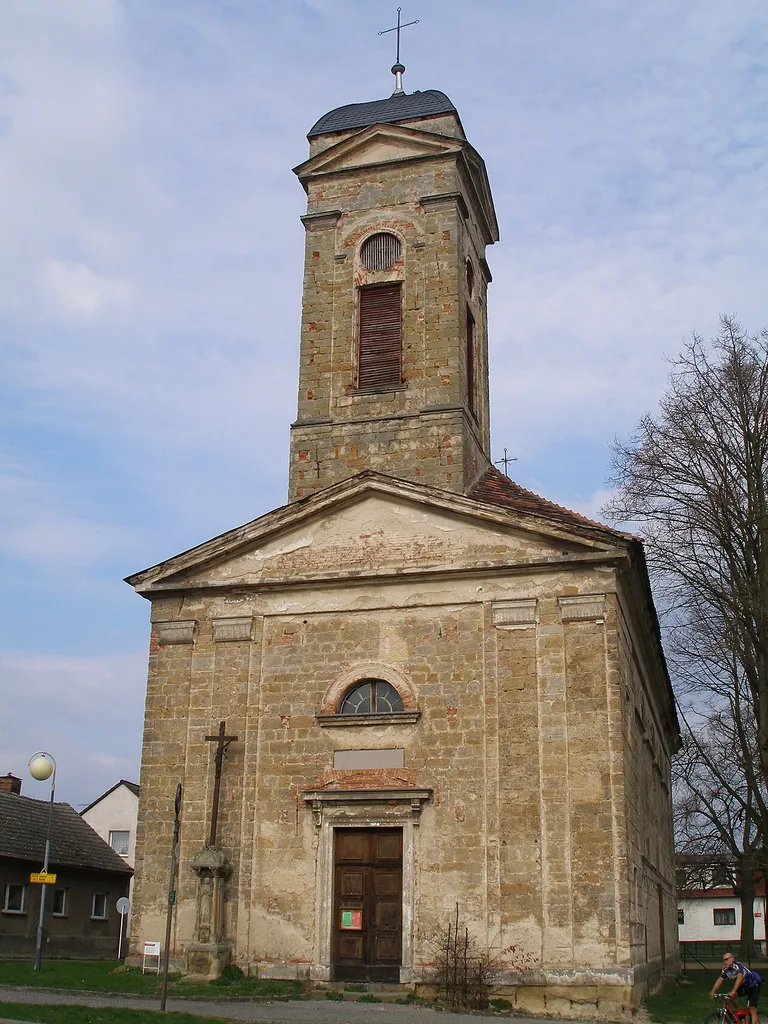 Church in Kněžmost.