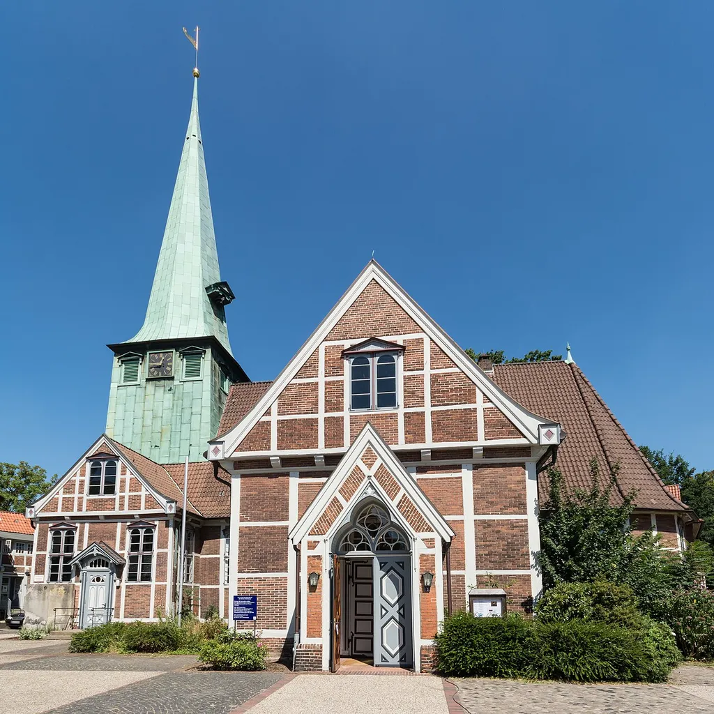 Kirche St. Petri und Pauli in Hamburg-Bergedorf.