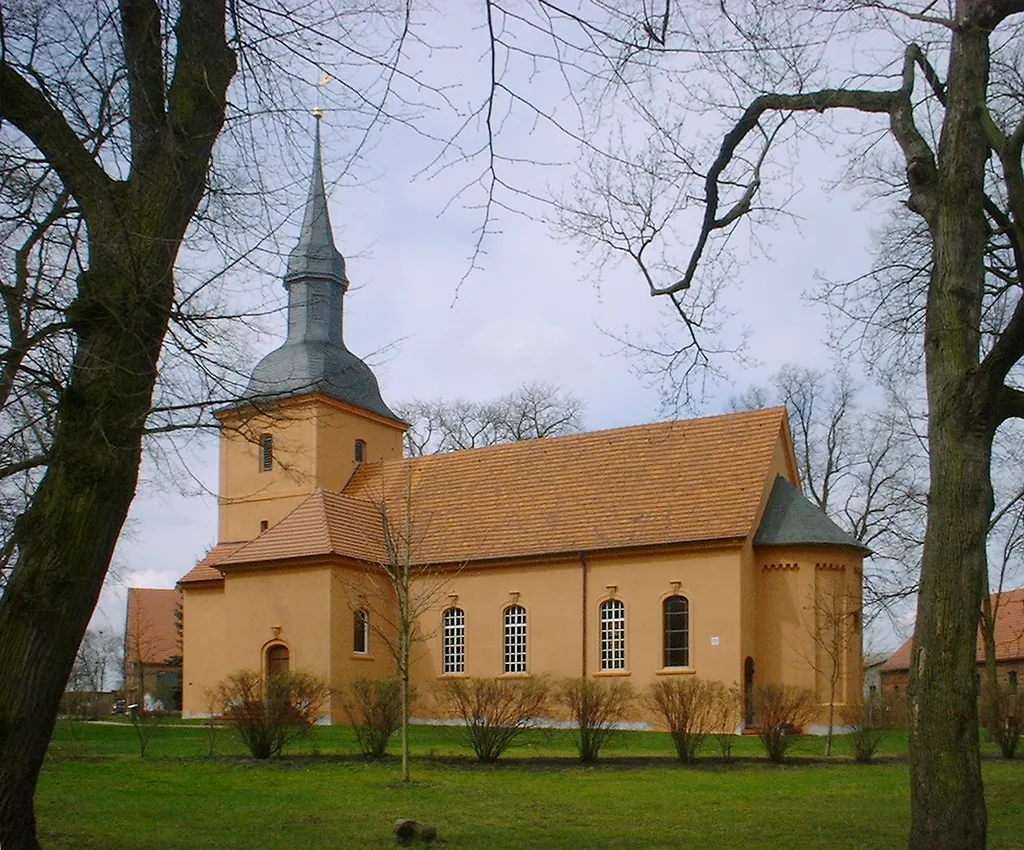 Church in Nauen-Ribbeck in Brandenburg, Germany