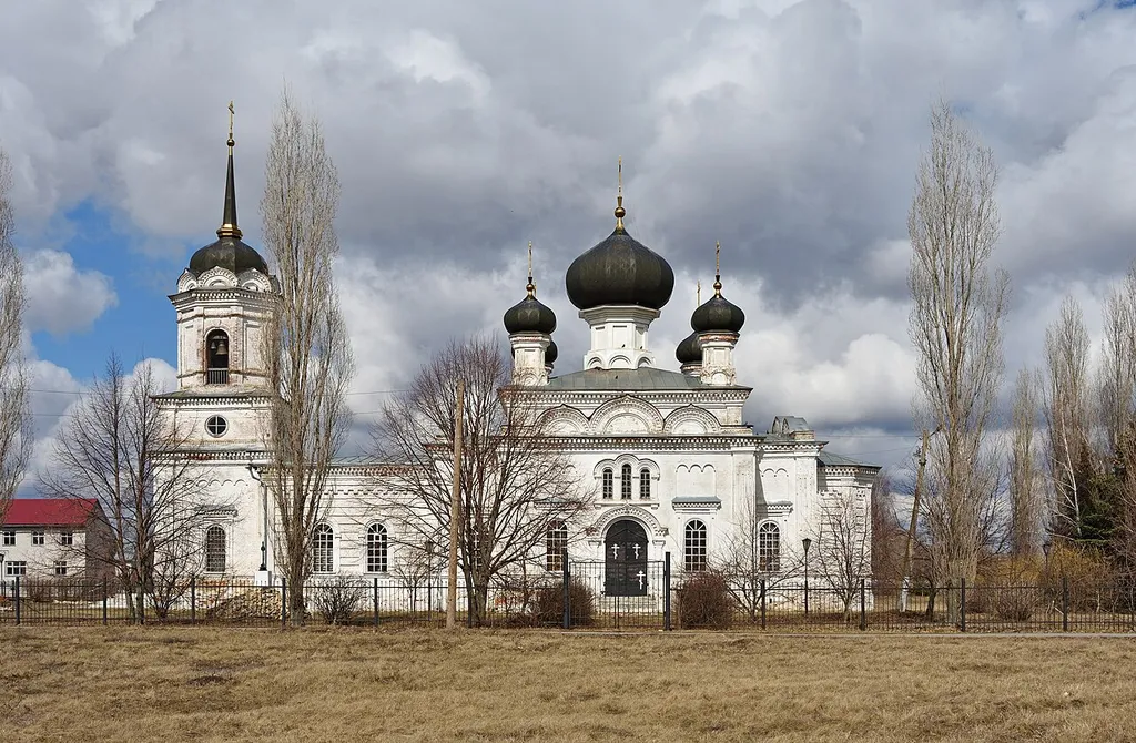 Saint Alexander Nevsky church, Solovoye, Lipetsk Oblast, Russia