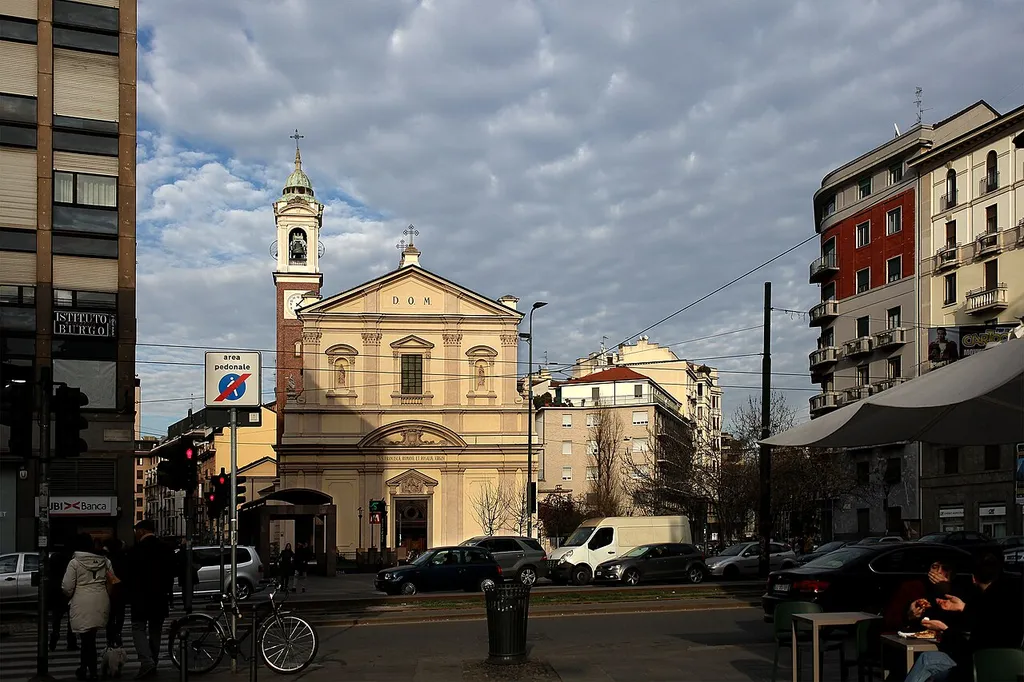 Chiesa di Santa Francesca Romana di Milano, veduta generale