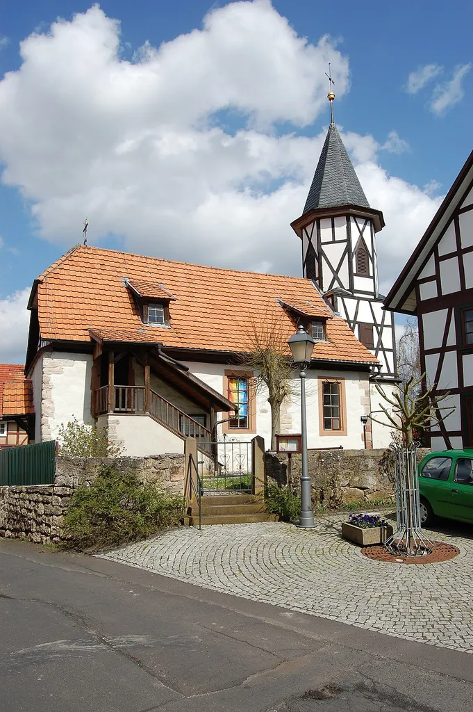 Eisenach, Germany: Church in village Goeringen