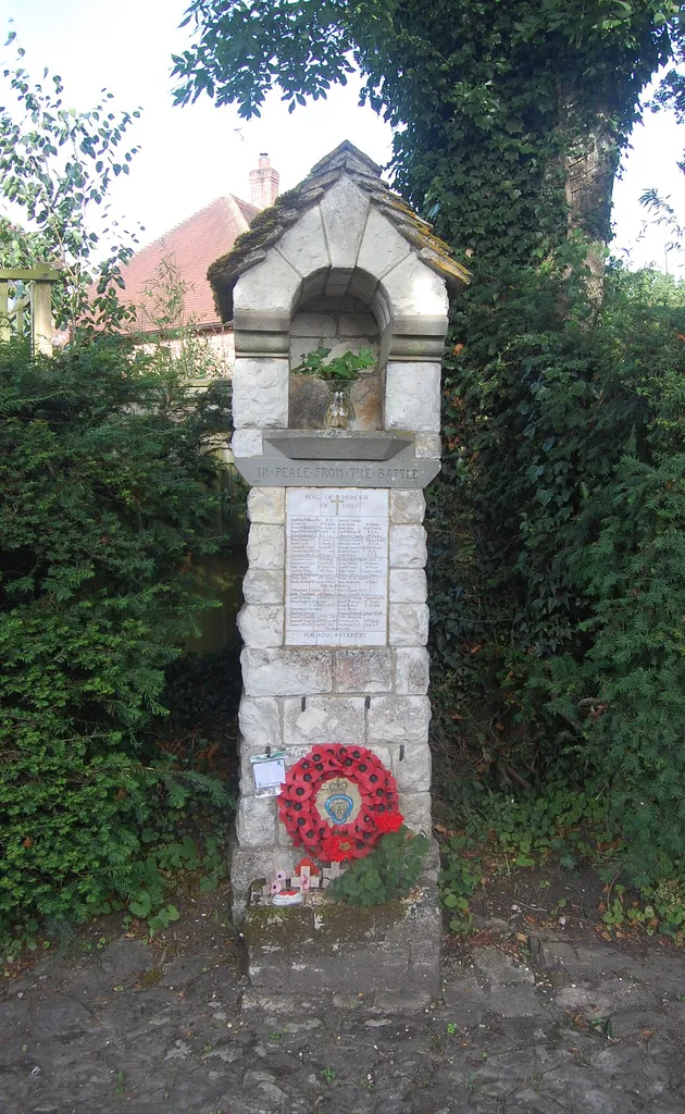 Steep War Memorial, Church Road, Steep, East Hampshire District, Hampshire, England.