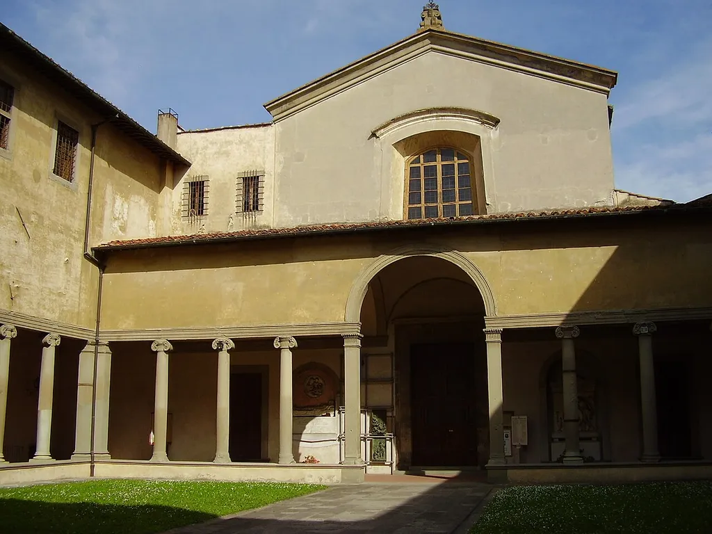 Santa Maria Maddalena de' Pazzi, Firenze church facade in Florence, Italy