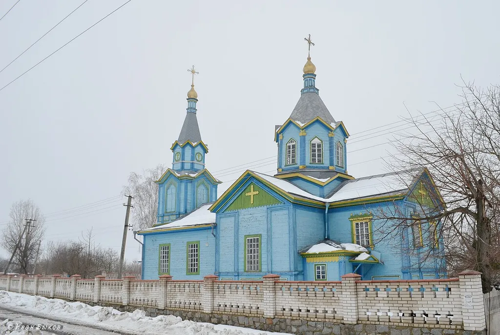 Церква Різдва Богородиці (дер.), село Тростинка,
