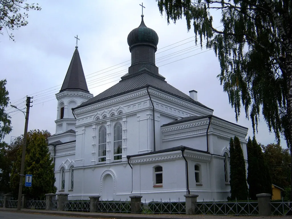 Roman Catholic St. Cross Church, Vilkaviškis, Lithuania