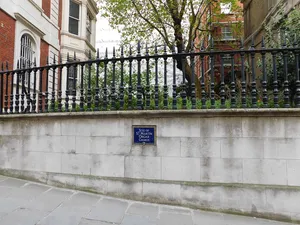 Railings, Stone Wall And Gates To Former Churchyard Of St Martin Orgar