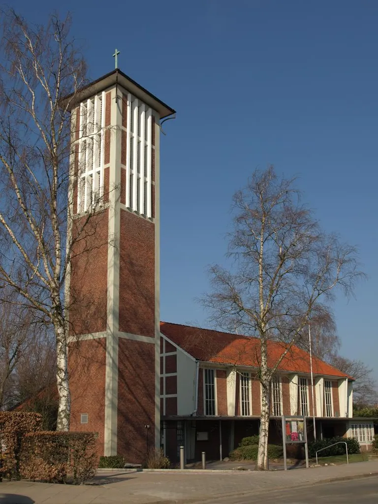 Pinneberg, Schleswig-Holstein (Germany), Luther church , photo 2011