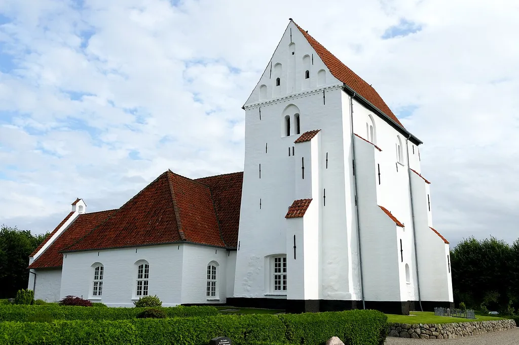Notmark Kirke set fra nord