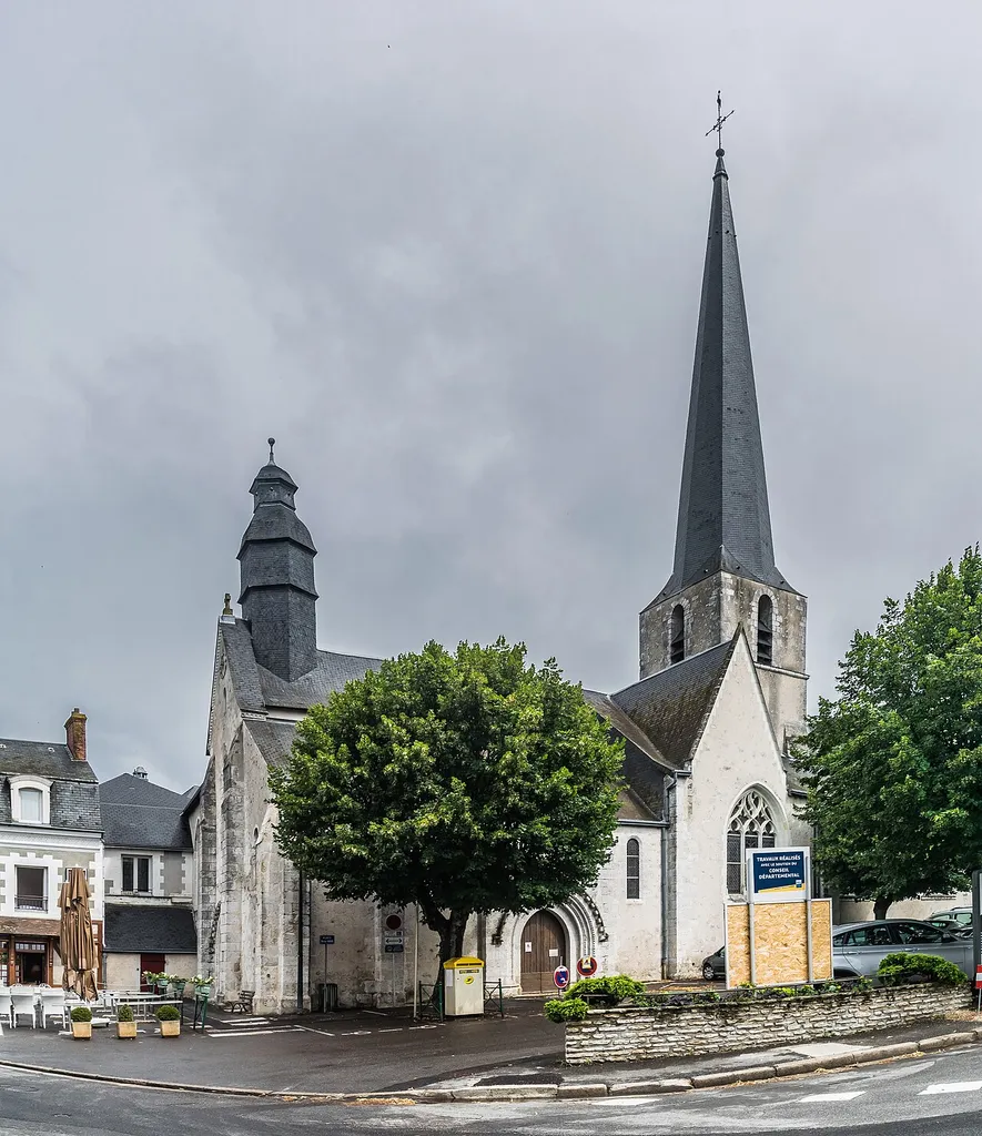 Saint Anianus church of Cour-Cheverny, Loir-et-Cher, France