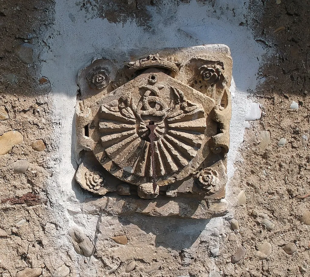 Sundial of the Saint-Maurice church (Saint-Maurice-de-Beynost).