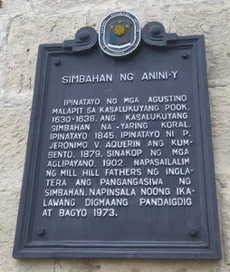 Church of Anini-y historical marker