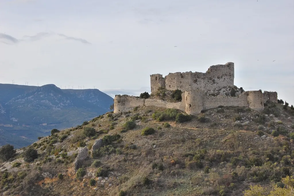 Le château d'Aguilar en pays Cathare