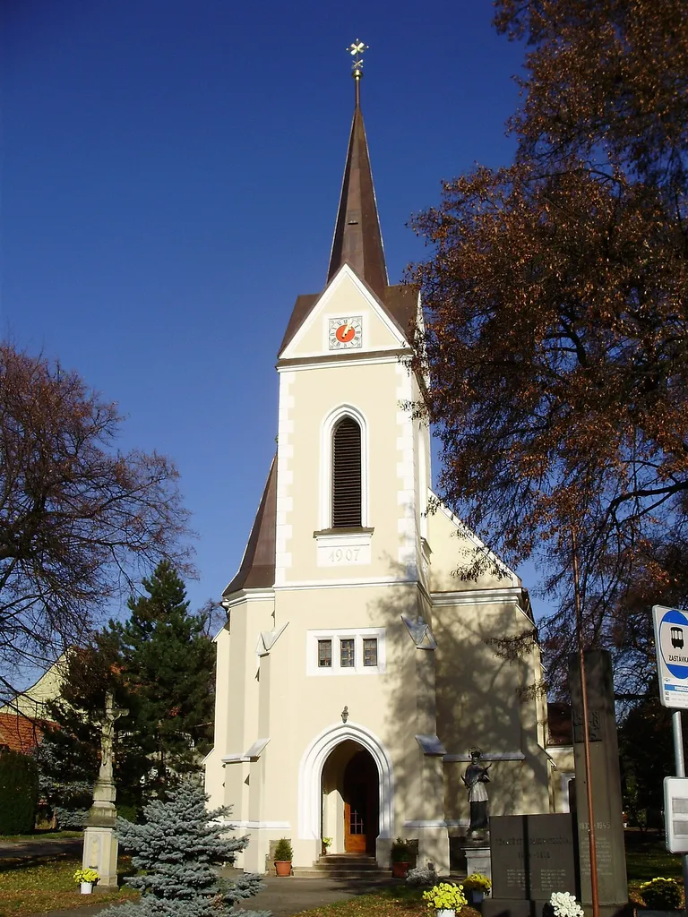 kostel Podbřežice (Vyškov- Czech republic)