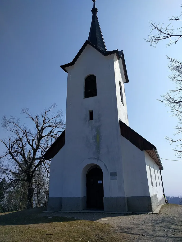 Cerkev Svetega Jakoba, Sveti Jakob, 20.3.2016, koordinate 46.105, 14.369