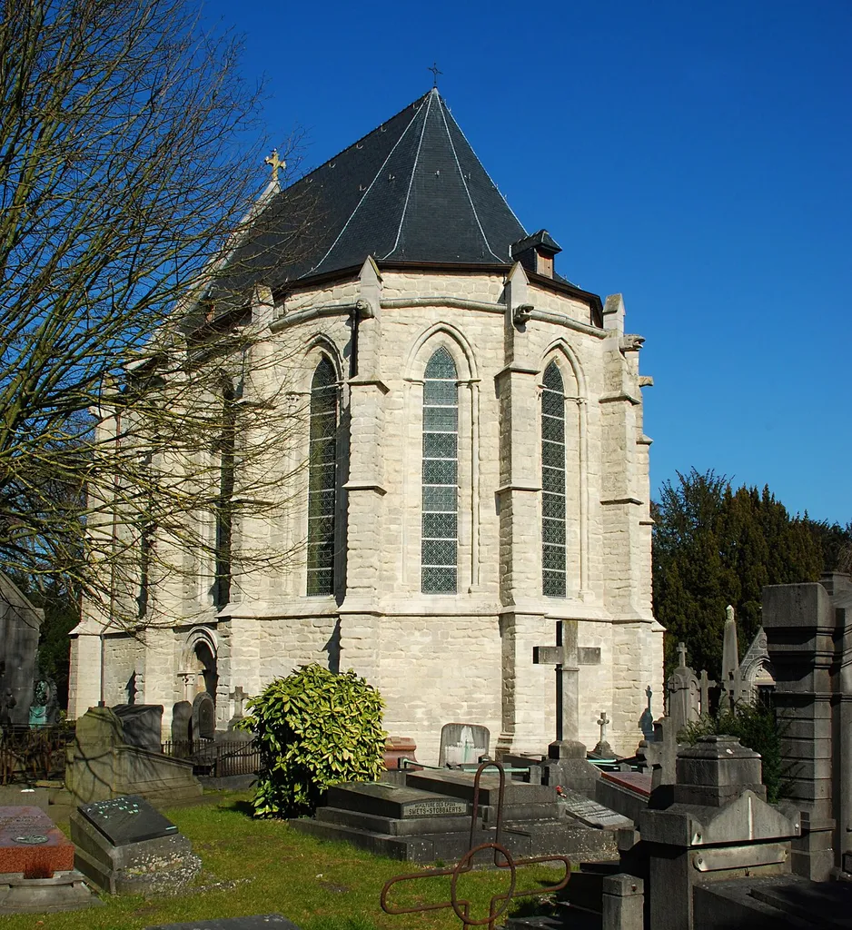 Belgique - Bruxelles - Ancienne église Notre-Dame de Laeken (gothique 13e siècle)