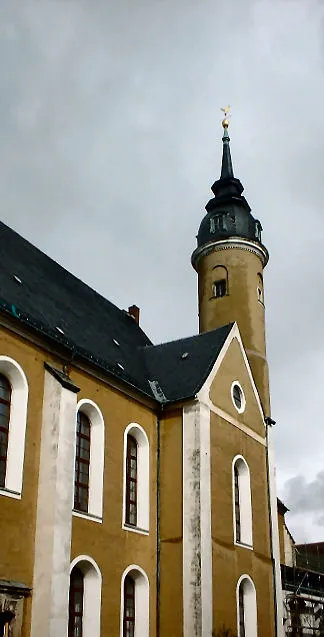 south side of St. Petri in Freiberg (Saxony, Germany), Hahnenturm