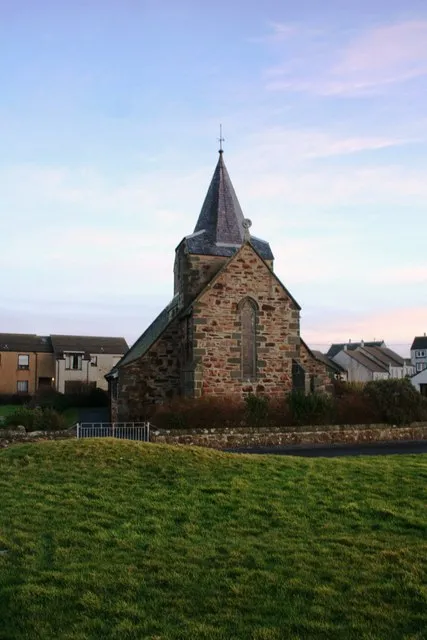 Saint Johns From a beach mound the church of St. Johns.