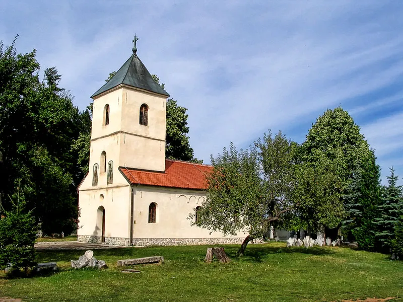 Serbian orthodox church in Sirogojno, Serbia.