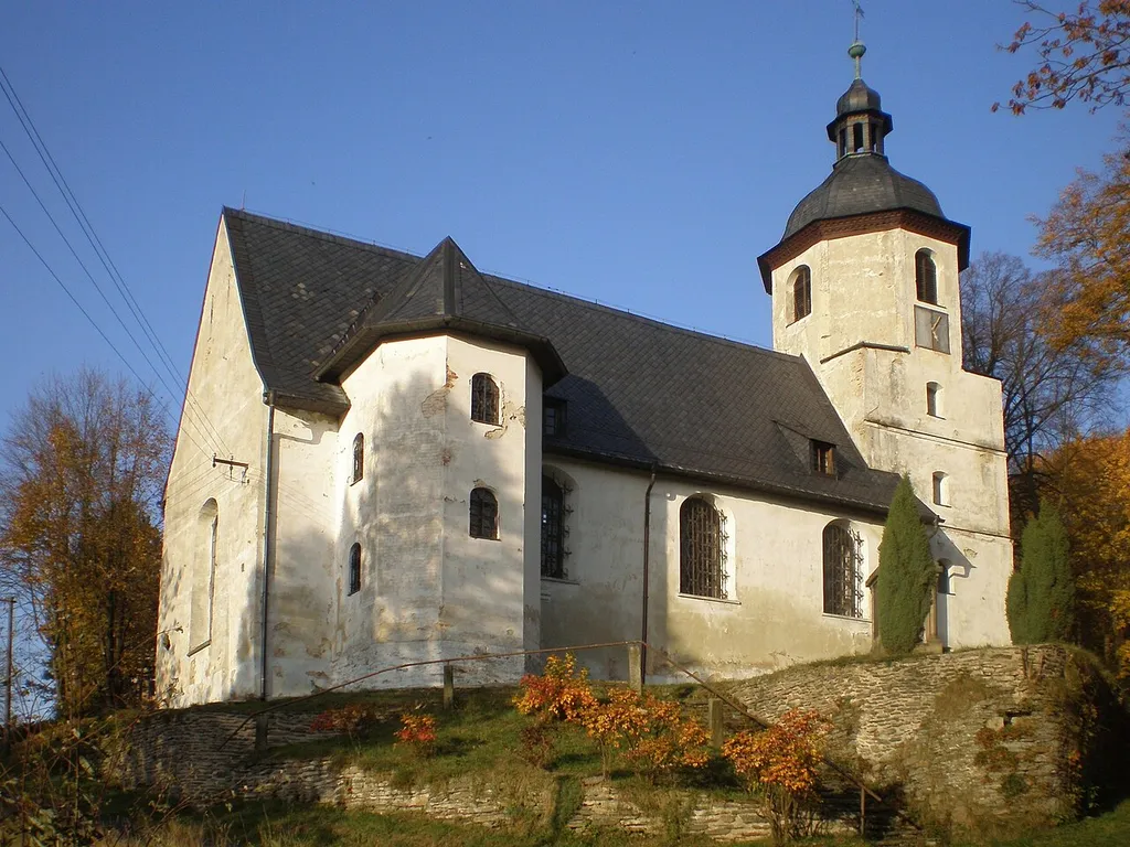 Church of Good Sheperd, Podhradí, Cheb District, Czech Republic.