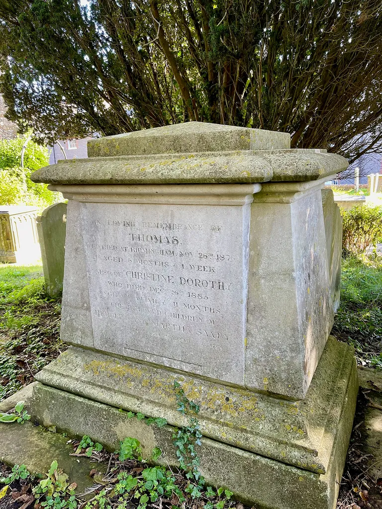 Saxby Monument 20 Yards West North West Of All Saints' Church