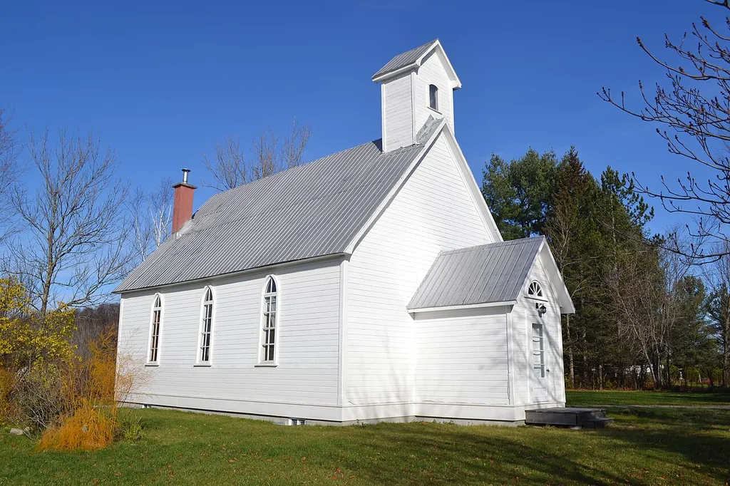 Église Saint-John à Papineauville, Quebec.
