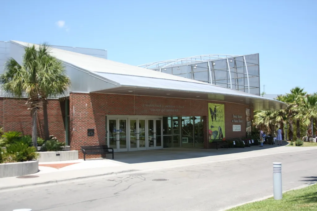 Florida Museum of Natural History on University of Florida campus.