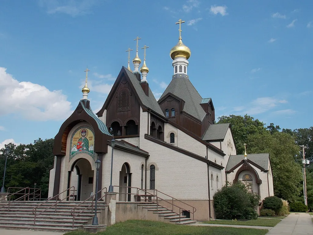 St. Alexander Nevsky Russian Orthodox Cathedral in Howell Township, New Jersey.