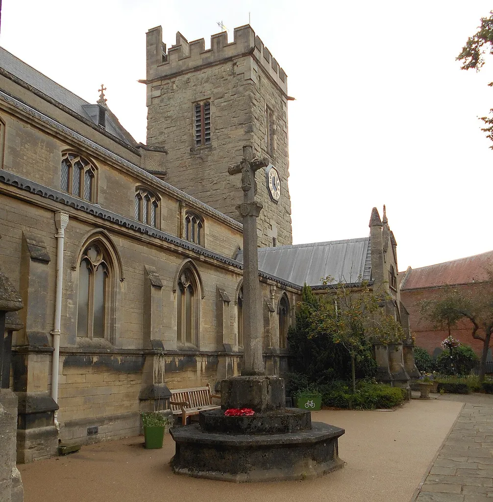 St Andrew's church War Memorial, Rugby, Warwickshire