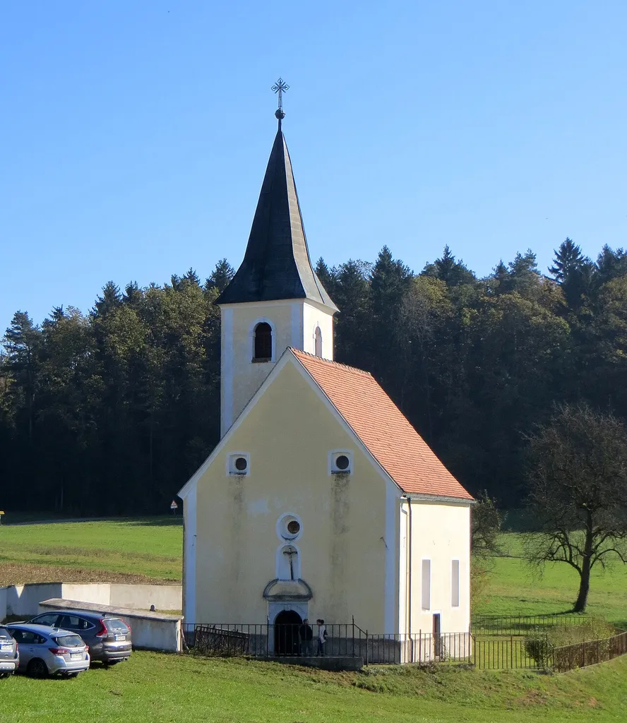 Saints Primus and Felicianus Church in Primož pri Šentjurju, Municipality of Šentjur, Slovenia