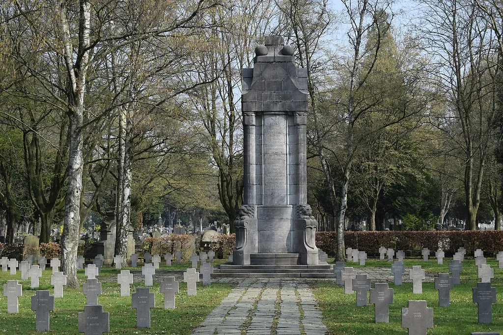 German section of Robermont Cemetery