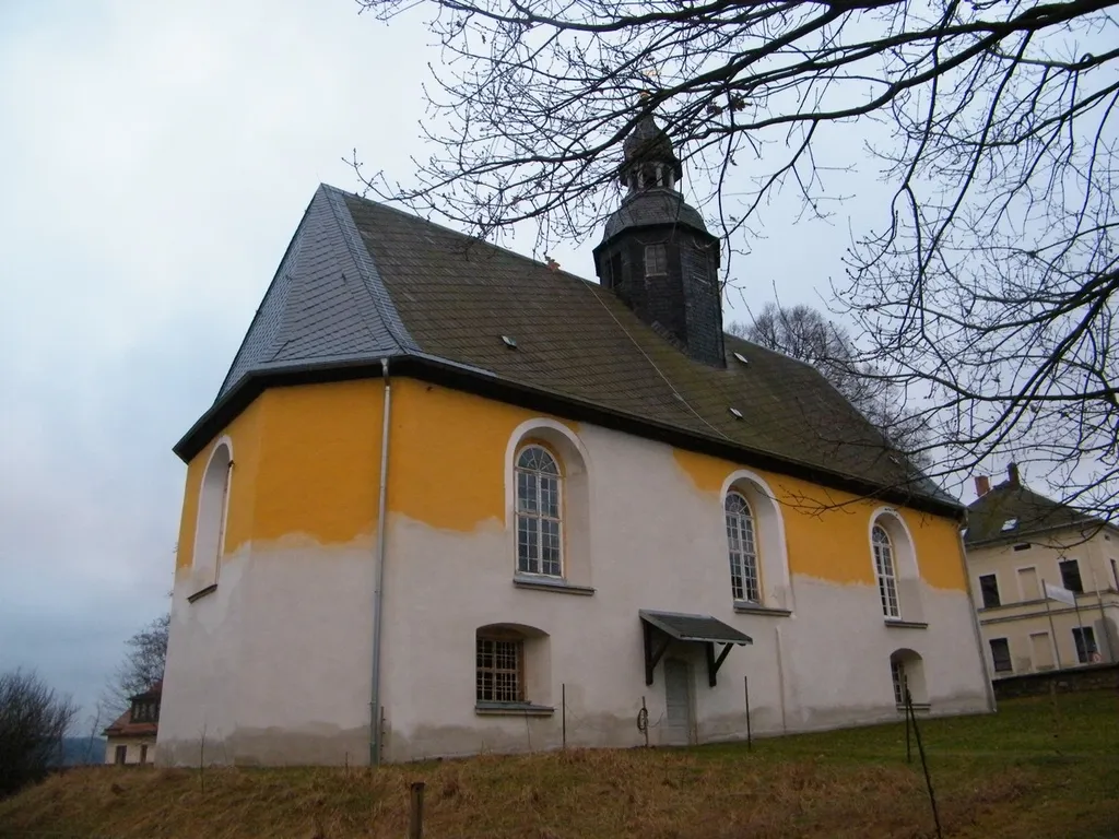 Dorfkirche in Lichtenhain bei Sebnitz