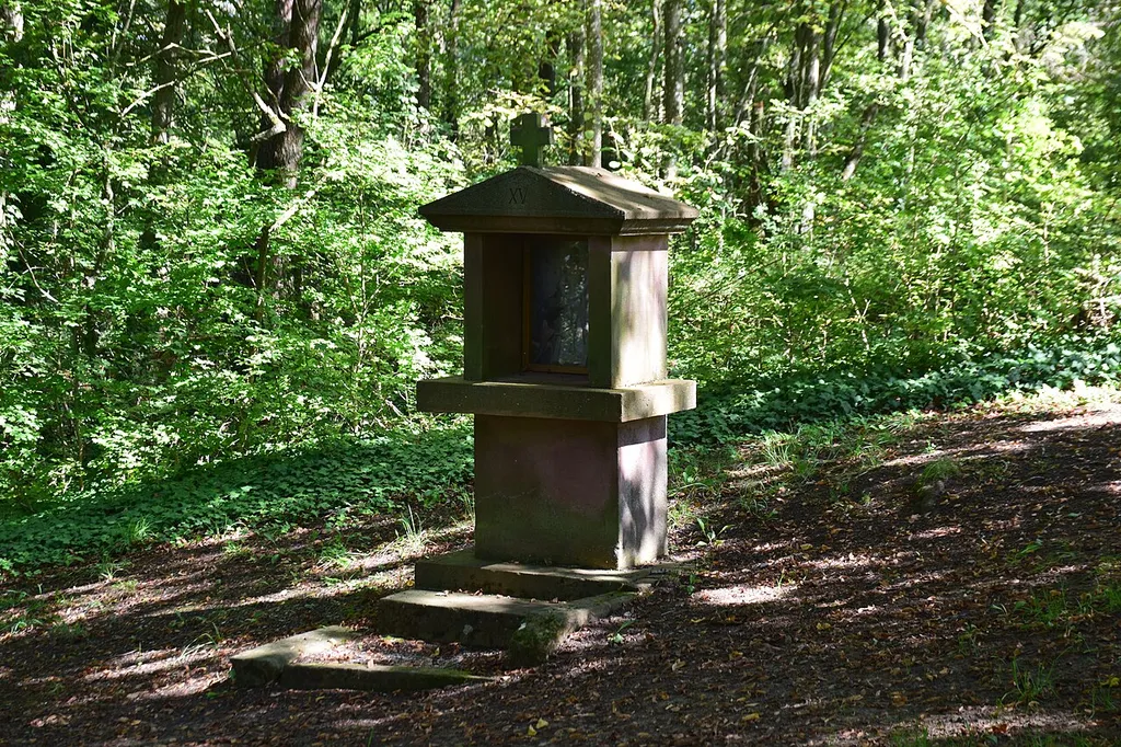Kreuzwegstation Ölberg in Birkenfeld (Unterfranken)