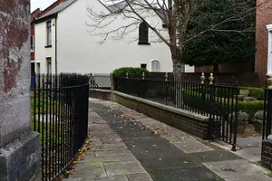 Gates, Railings And Wall To Churchyard Extension Between The Rectory And Number 20