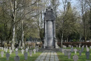 German section of Robermont Cemetery