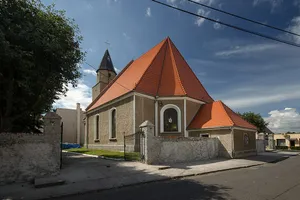 Sacred Heart church in Kunice