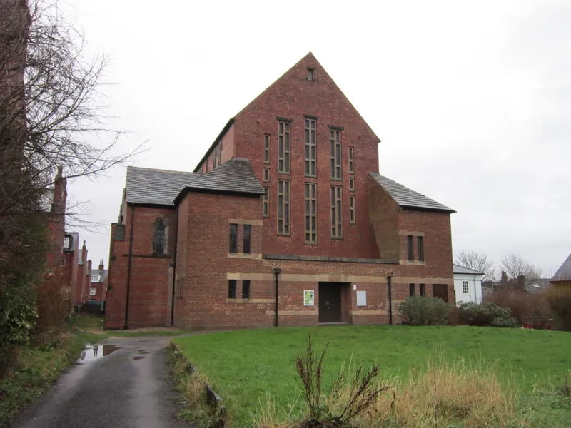 Left Bank arts centre, Cardigan Road, Leeds. Formerly St Margaret of Antioch Church