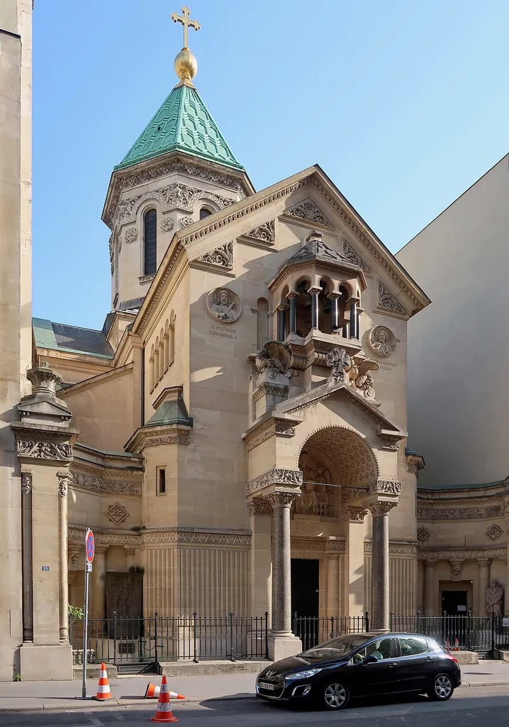Cathédrale arménienne Saint-Jean-Baptiste, 15 rue Jean-Goujon (Paris, 8e).